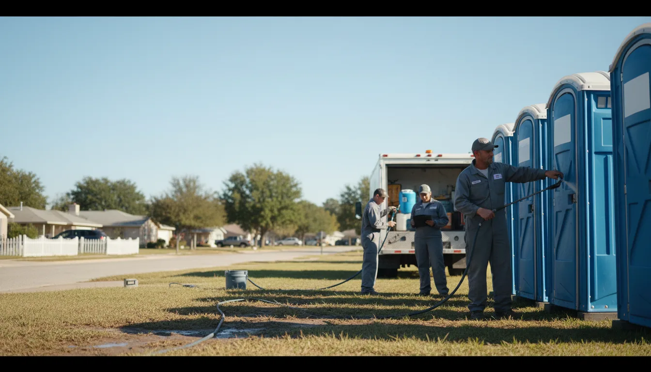 Long-Term Portable Toilet Rental in Minter City, MS near me